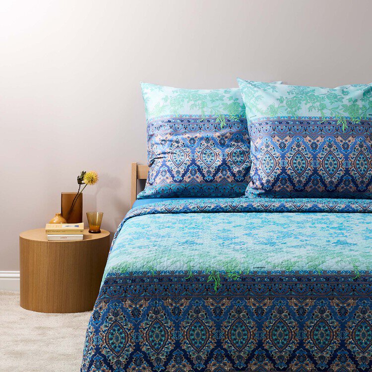 TAGESDECKE AGRIGENTO BLAU|TAGESDECKE|GRANFOULARD Shopping Online Bassetti